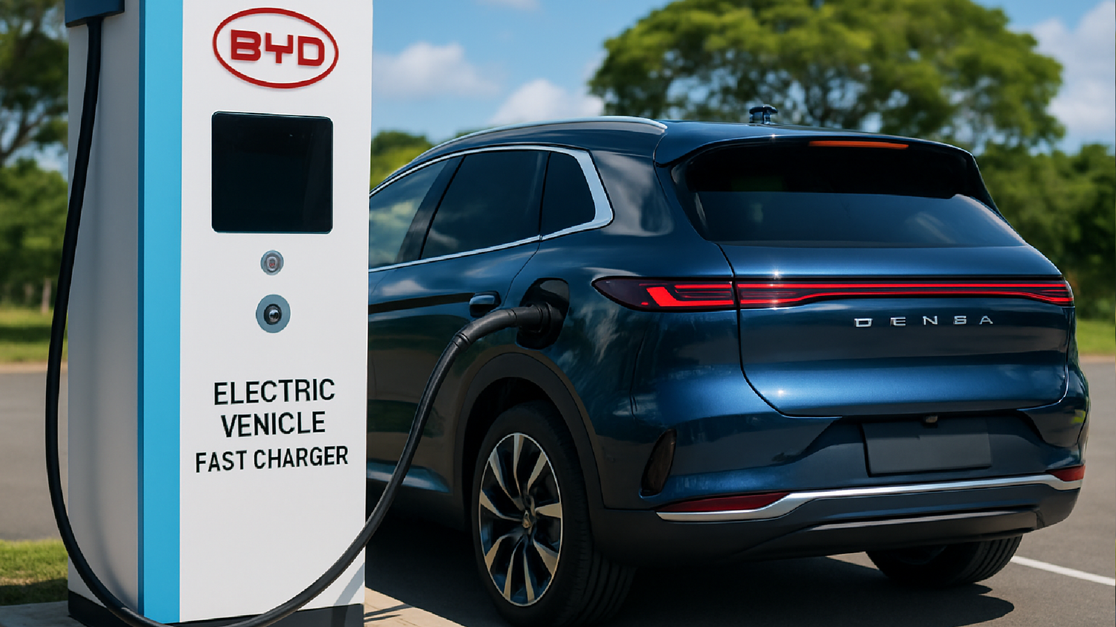 BYD revoluciona com supercarregadores em Brasília