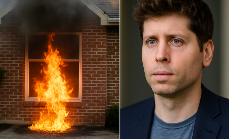 CEO da OpenAI Sob Ataque: Casa Atingida por Coquetel Molotov