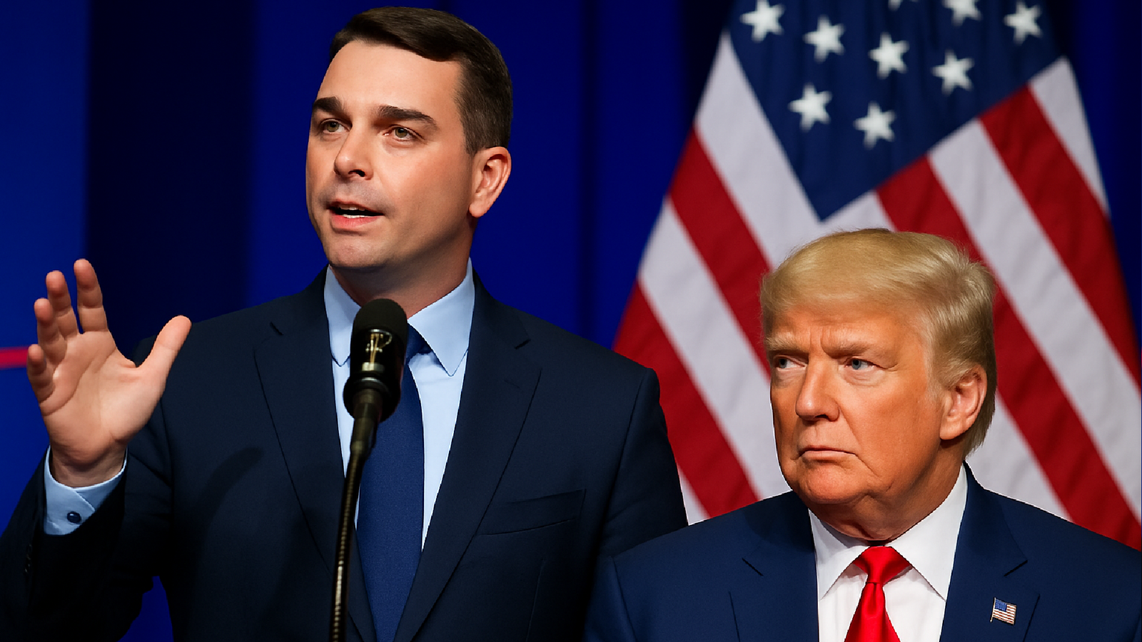 Flávio Bolsonaro e Trump: Aliança em Evento Conservador nos EUA
