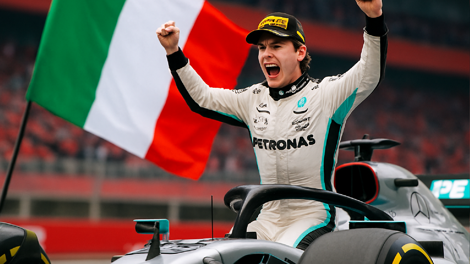Kimi Antonelli Brilha no GP da China: Itália Triunfa após 20 Anos