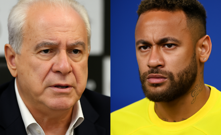 Presidente do Santos Responde Neymar: Polêmica em Meio ao Futebol