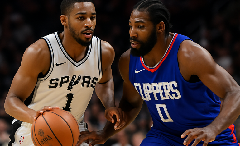 Spurs e Clippers Prometem Confronto Electrificante na NBA